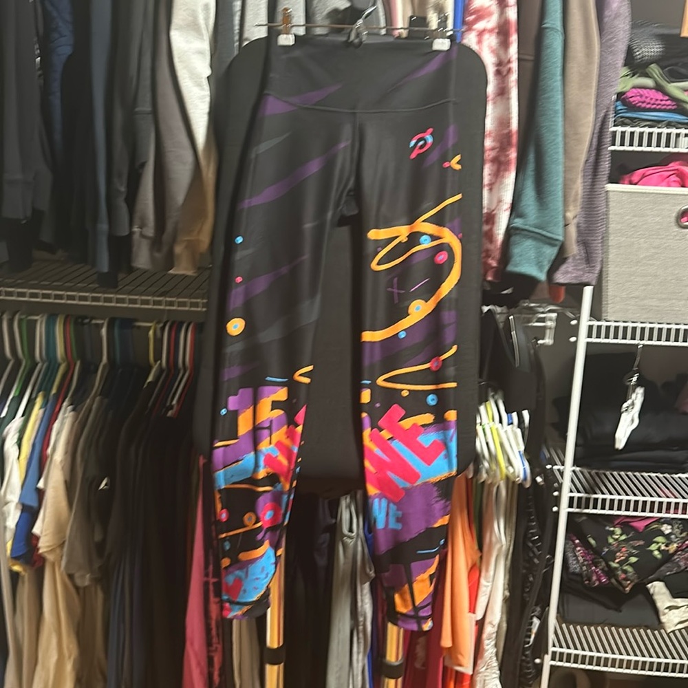 Peloton reversible leggings. Size small.  Gently worn, like new condition